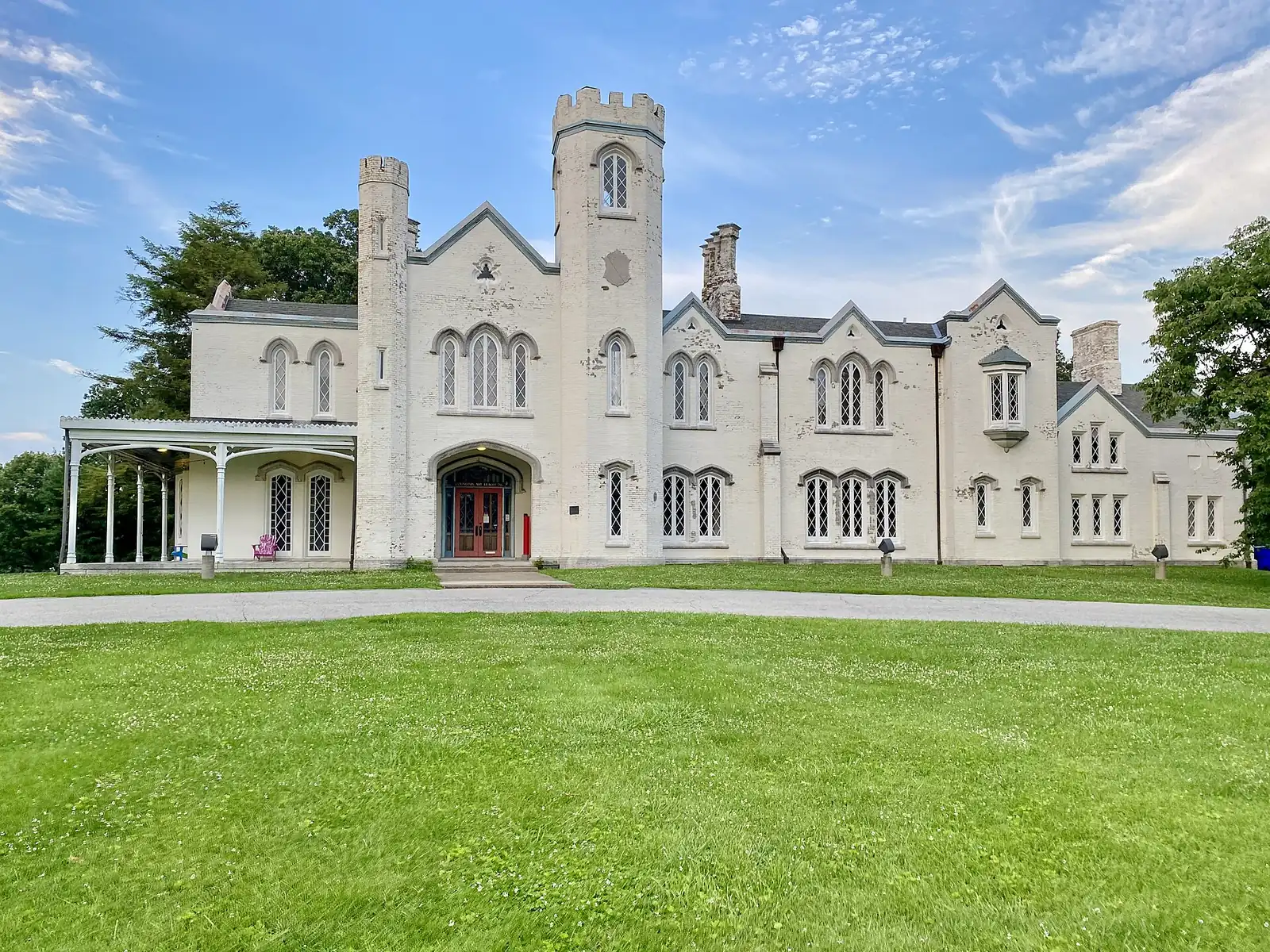The Loudoun House in Castlewood Park, Lexington, next to the Castlewood Community Center
