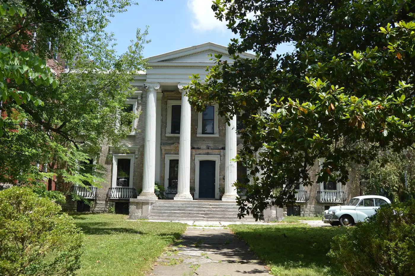 The Thomas January House, built in 1810, at 437 W. Second St. in the Northside neighborhood of Lexington