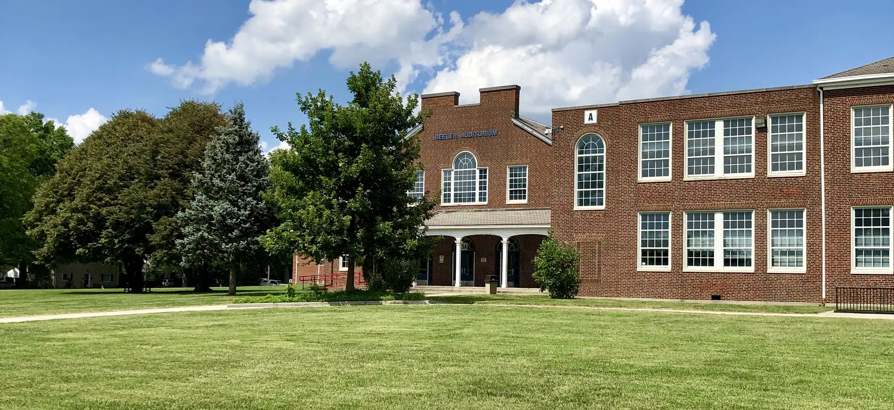 The northwest wing of Lafayette High School on Reed Lane in Lexington